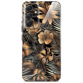 ONEFLOW Flower Cover Samsung Galaxy A54 5G Blumen Muster – Exotic Glow ONEFLOW Flower Cover Samsung Galaxy A54 5G Blumen Muster – Exotic Glow