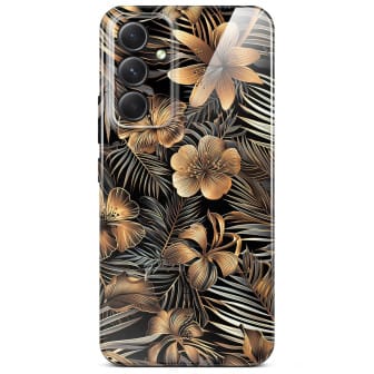 ONEFLOW Flower Cover Samsung Galaxy A54 5G Blumen Muster – Exotic Glow ONEFLOW Flower Cover Samsung Galaxy A54 5G Blumen Muster – Exotic Glow