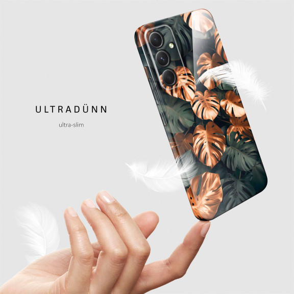 ONEFLOW Flower Cover Samsung Galaxy A54 5G Blumen Muster – Weiteres Produktbild 5