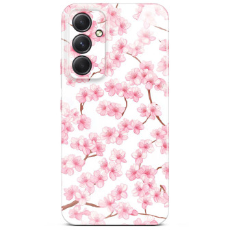 ONEFLOW Flower Cover Samsung Galaxy A54 5G Blumen Muster – Sakura Breeze ONEFLOW Flower Cover Samsung Galaxy A54 5G Blumen Muster – Sakura Breeze