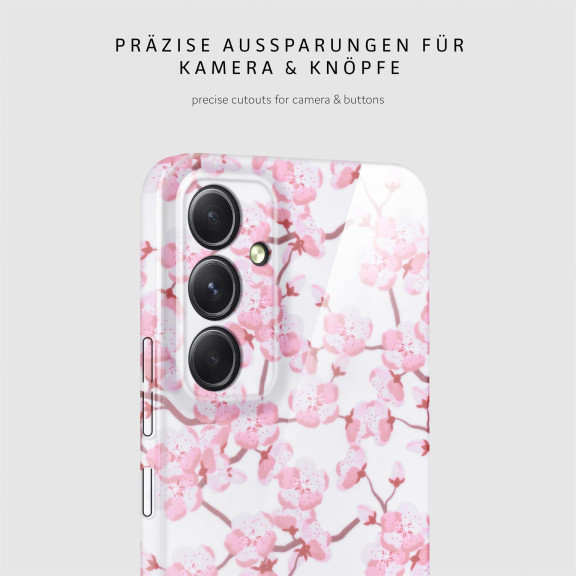 ONEFLOW Flower Cover Samsung Galaxy A54 5G Blumen Muster – Weiteres Produktbild 7