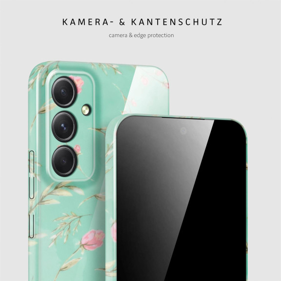 ONEFLOW Flower Cover Samsung Galaxy A54 5G Blumen Muster – Weiteres Produktbild 2