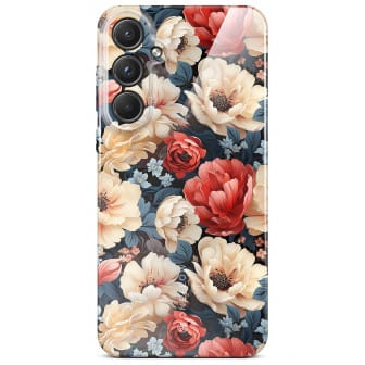 ONEFLOW Flower Cover Samsung Galaxy A55 5G Blumen Muster – Mystic Flora ONEFLOW Flower Cover Samsung Galaxy A55 5G Blumen Muster – Mystic Flora