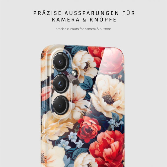 ONEFLOW Flower Cover Samsung Galaxy A55 5G Blumen Muster – Weiteres Produktbild 7