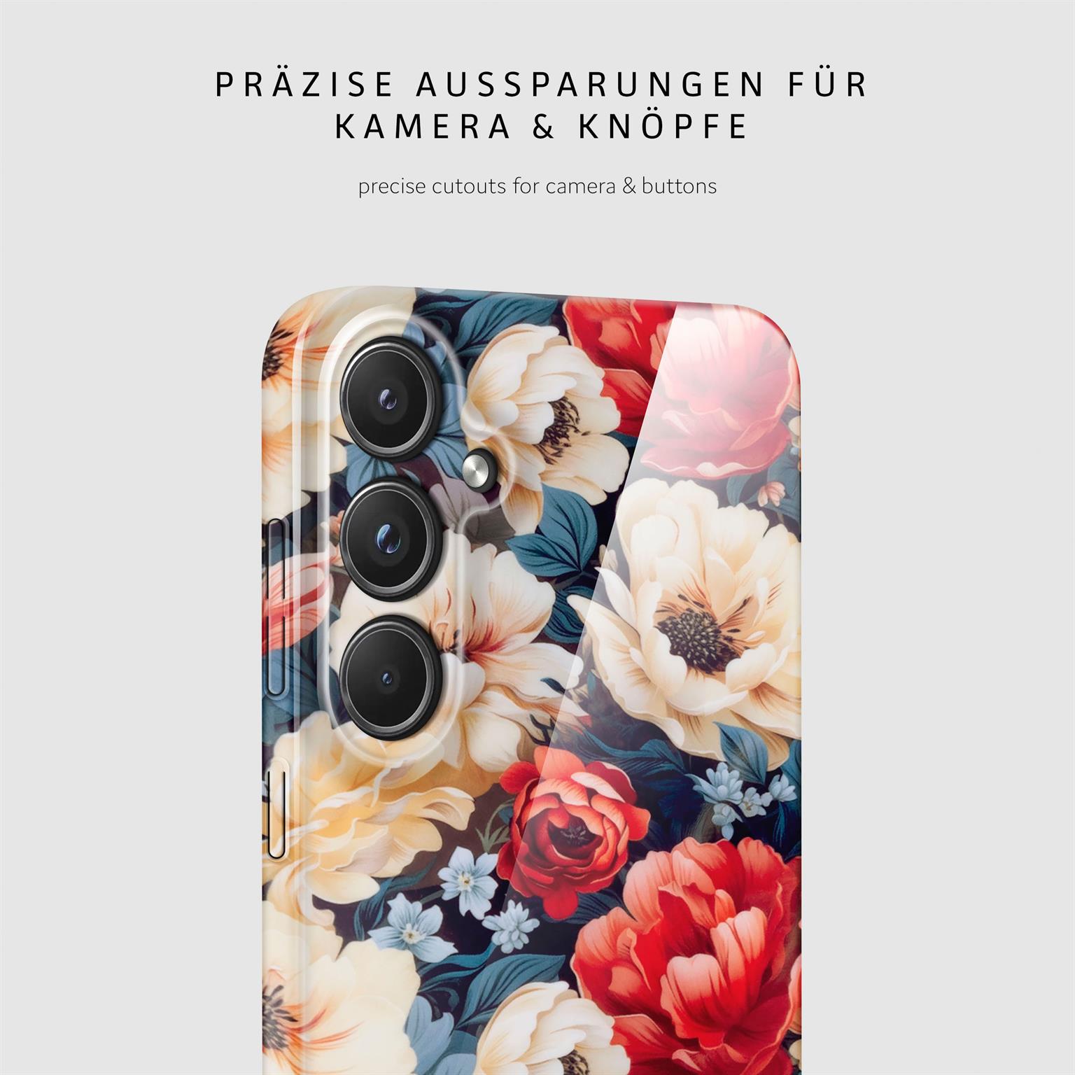 ONEFLOW Flower Cover Samsung Galaxy A55 5G Blumen Muster – Weiteres Produktbild 7 ONEFLOW Flower Cover Samsung Galaxy A55 5G Blumen Muster – Weiteres Produktbild 7