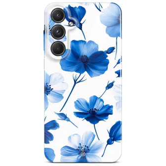 ONEFLOW Flower Cover Samsung Galaxy A55 5G Blumen Muster – Blue Dreamwave ONEFLOW Flower Cover Samsung Galaxy A55 5G Blumen Muster – Blue Dreamwave