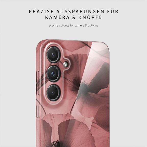 ONEFLOW Flower Cover Samsung Galaxy A55 5G Blumen Muster – Weiteres Produktbild 7