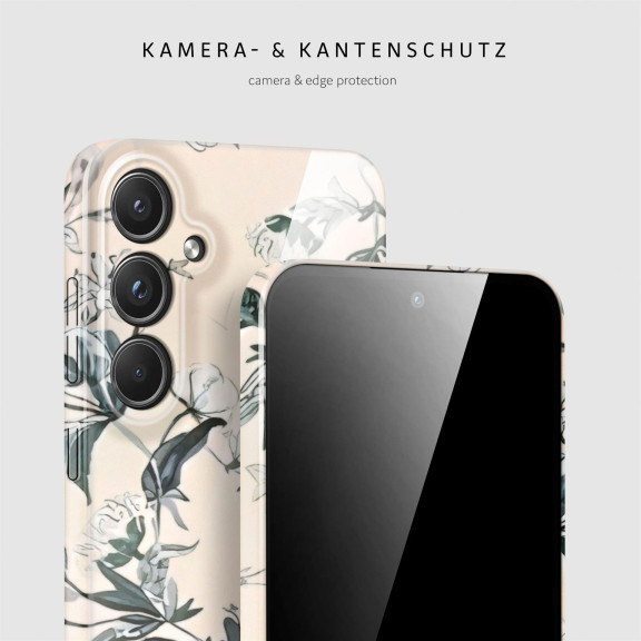 ONEFLOW Flower Cover Samsung Galaxy A55 5G Blumen Muster – Weiteres Produktbild 2