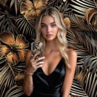 ONEFLOW Flower Cover Samsung Galaxy A55 5G Blumen Muster – Weiteres Produktbild 3