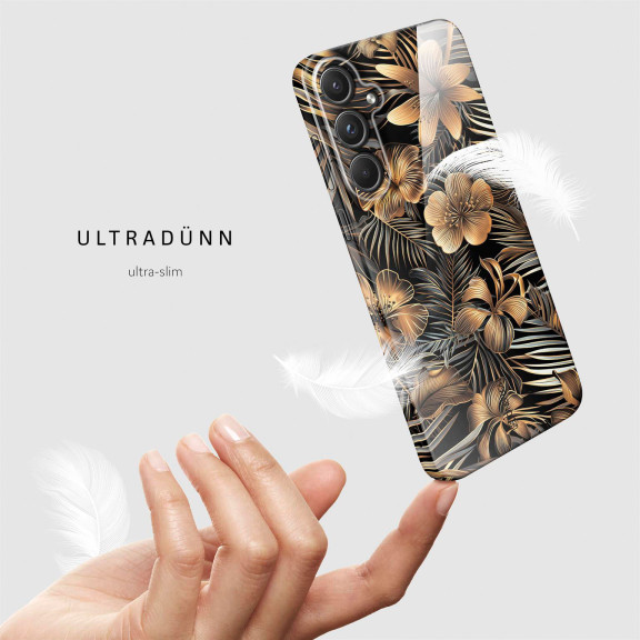 ONEFLOW Flower Cover Samsung Galaxy A55 5G Blumen Muster – Weiteres Produktbild 5