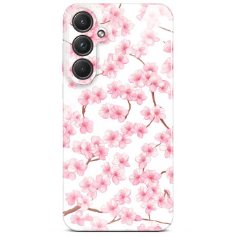 ONEFLOW Flower Cover Samsung Galaxy A55 5G Blumen Muster – Sakura Breeze ONEFLOW Flower Cover Samsung Galaxy A55 5G Blumen Muster – Sakura Breeze