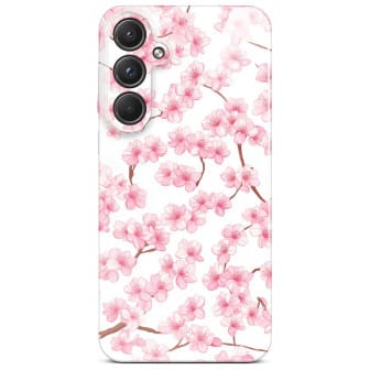ONEFLOW Flower Cover Samsung Galaxy A55 5G Blumen Muster – Sakura Breeze ONEFLOW Flower Cover Samsung Galaxy A55 5G Blumen Muster – Sakura Breeze