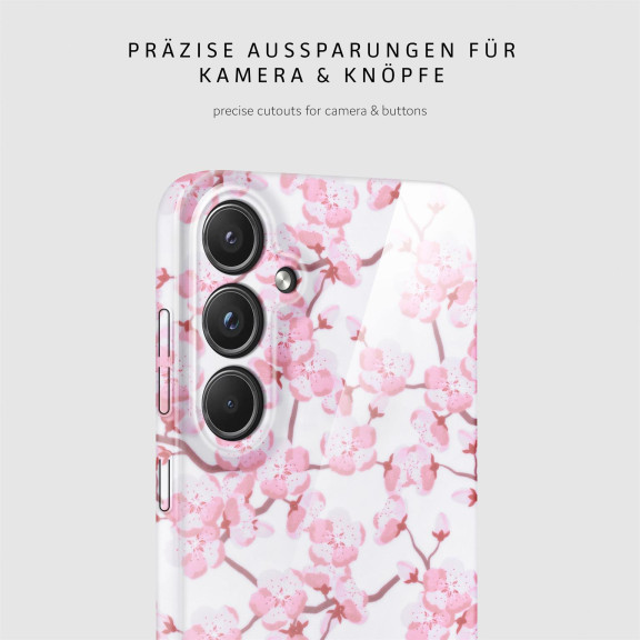 ONEFLOW Flower Cover Samsung Galaxy A55 5G Blumen Muster – Weiteres Produktbild 7