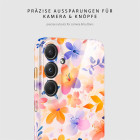 ONEFLOW Flower Cover Samsung Galaxy A55 5G Blumen Muster – Weiteres Produktbild 7