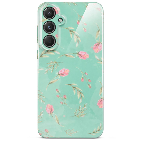 ONEFLOW Flower Cover Samsung Galaxy A55 5G Blumen Muster – Weiteres Produktbild 1 ONEFLOW Flower Cover Samsung Galaxy A55 5G Blumen Muster – Weiteres Produktbild 1