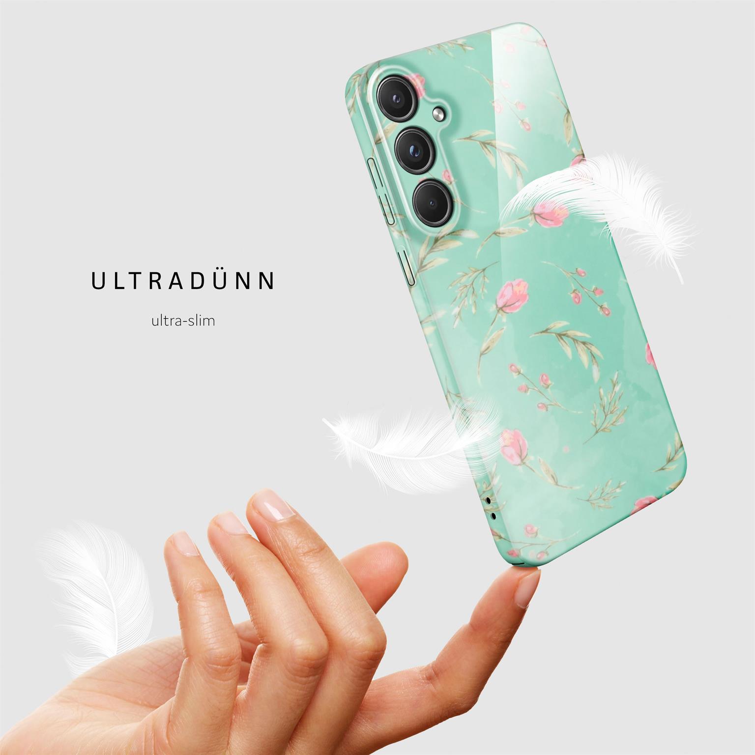 ONEFLOW Flower Cover Samsung Galaxy S20 FE Blumen Muster – Weiteres Produktbild 5