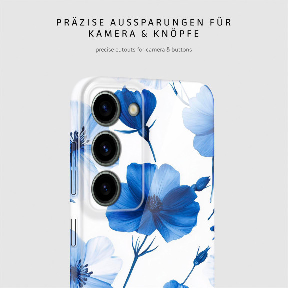 ONEFLOW Flower Cover Samsung Galaxy S23 Blumen Muster – Weiteres Produktbild 7