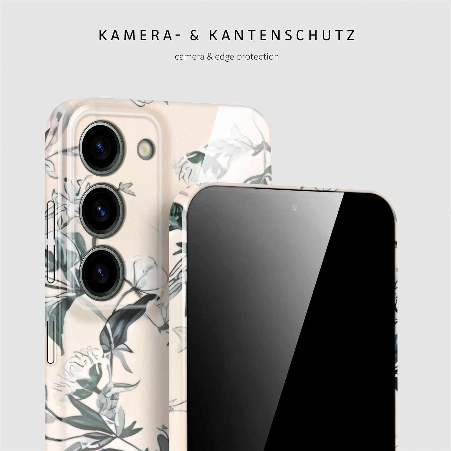 ONEFLOW Flower Cover Samsung Galaxy S23 Blumen Muster – Weiteres Produktbild 2