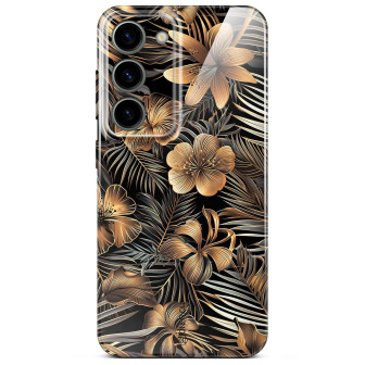 ONEFLOW Flower Cover Samsung Galaxy S23 Blumen Muster – Exotic Glow ONEFLOW Flower Cover Samsung Galaxy S23 Blumen Muster – Exotic Glow