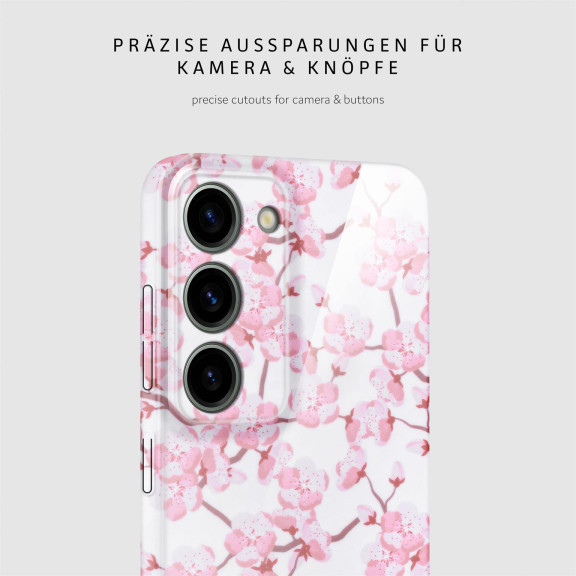 ONEFLOW Flower Cover Samsung Galaxy S23 Blumen Muster – Weiteres Produktbild 7