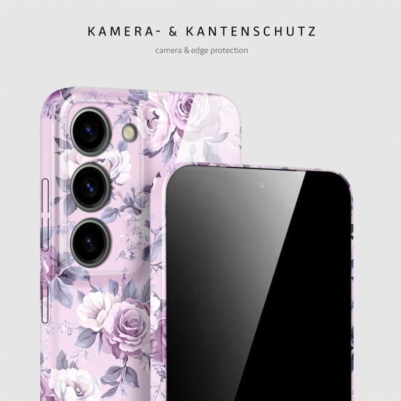 ONEFLOW Flower Cover Samsung Galaxy S23 Blumen Muster – Weiteres Produktbild 2 ONEFLOW Flower Cover Samsung Galaxy S23 Blumen Muster – Weiteres Produktbild 2