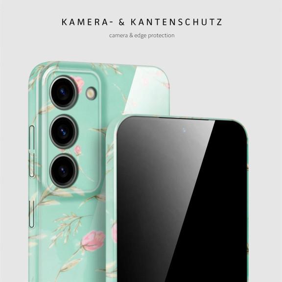 ONEFLOW Flower Cover Samsung Galaxy S23 Blumen Muster – Weiteres Produktbild 2