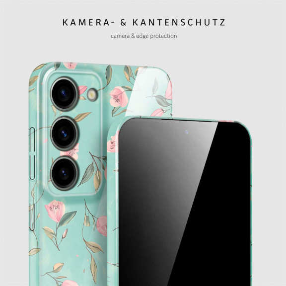 ONEFLOW Flower Cover Samsung Galaxy S23 Blumen Muster – Weiteres Produktbild 2 ONEFLOW Flower Cover Samsung Galaxy S23 Blumen Muster – Weiteres Produktbild 2