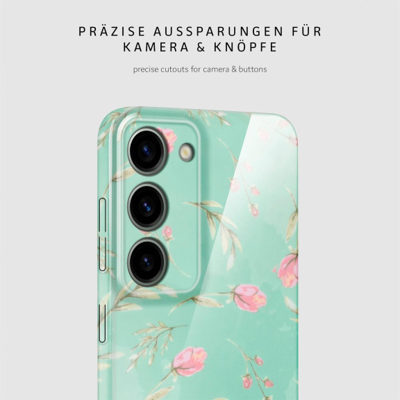 ONEFLOW Flower Cover Samsung Galaxy S23 Blumen Muster – Weiteres Produktbild 7 ONEFLOW Flower Cover Samsung Galaxy S23 Blumen Muster – Weiteres Produktbild 7