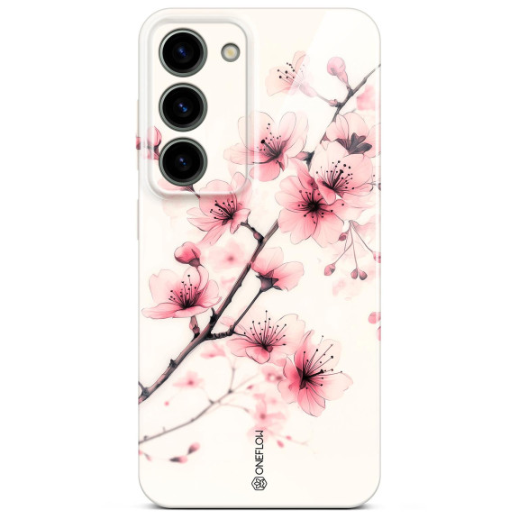 ONEFLOW Flower Cover Samsung Galaxy S23 Blumen Muster – Weiteres Produktbild 1 ONEFLOW Flower Cover Samsung Galaxy S23 Blumen Muster – Weiteres Produktbild 1