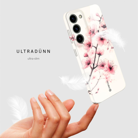 ONEFLOW Flower Cover Samsung Galaxy S23 Blumen Muster – Weiteres Produktbild 5