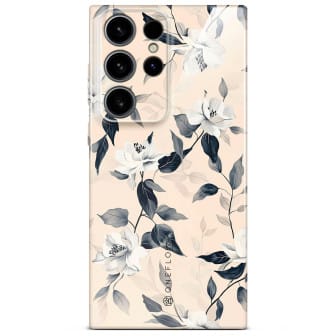 ONEFLOW Flower Cover Samsung Galaxy S24 Ultra Blumen Muster – Eternal Garden ONEFLOW Flower Cover Samsung Galaxy S24 Ultra Blumen Muster – Eternal Garden