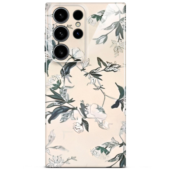 ONEFLOW Flower Cover Samsung Galaxy S24 Ultra Blumen Muster – Weiteres Produktbild 1