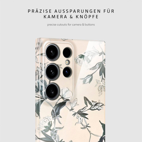 ONEFLOW Flower Cover Samsung Galaxy S24 Ultra Blumen Muster – Weiteres Produktbild 7