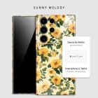 ONEFLOW Flower Cover Samsung Galaxy S24 Ultra Blumen Muster – Produktbild 4