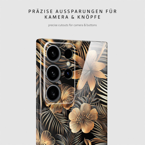 ONEFLOW Flower Cover Samsung Galaxy S24 Ultra Blumen Muster – Weiteres Produktbild 7