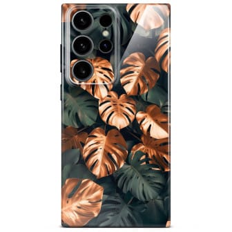 ONEFLOW Flower Cover Samsung Galaxy S24 Ultra Blumen Muster – Tropical Touch ONEFLOW Flower Cover Samsung Galaxy S24 Ultra Blumen Muster – Tropical Touch