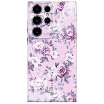 ONEFLOW Flower Cover Samsung Galaxy S24 Ultra Blumen Muster – Lavender Dream ONEFLOW Flower Cover Samsung Galaxy S24 Ultra Blumen Muster – Lavender Dream