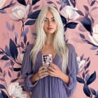 ONEFLOW Flower Cover Samsung Galaxy S24 Ultra Blumen Muster – Weiteres Produktbild 3