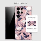 ONEFLOW Flower Cover Samsung Galaxy S24 Ultra Blumen Muster – Weiteres Produktbild 4