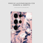 ONEFLOW Flower Cover Samsung Galaxy S24 Ultra Blumen Muster – Weiteres Produktbild 7