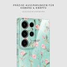 ONEFLOW Flower Cover Samsung Galaxy S24 Ultra Blumen Muster – Produktbild 7