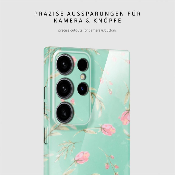 ONEFLOW Flower Cover Samsung Galaxy S24 Ultra Blumen Muster – Weiteres Produktbild 7 ONEFLOW Flower Cover Samsung Galaxy S24 Ultra Blumen Muster – Weiteres Produktbild 7