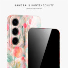 ONEFLOW Flower Cover Samsung Galaxy S24 Blumen Muster – Produktbild 2