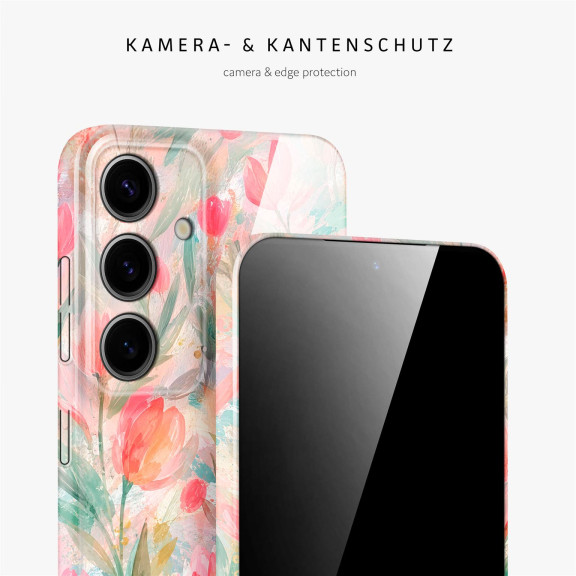 ONEFLOW Flower Cover Samsung Galaxy S24 Blumen Muster – Weiteres Produktbild 2
