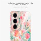 ONEFLOW Flower Cover Samsung Galaxy S24 Blumen Muster – Produktbild 7