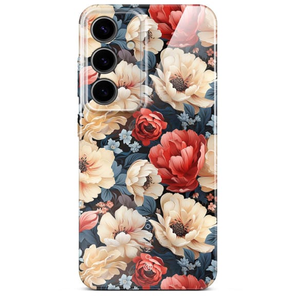 ONEFLOW Flower Cover Samsung Galaxy S24 Blumen Muster – Weiteres Produktbild 1 ONEFLOW Flower Cover Samsung Galaxy S24 Blumen Muster – Weiteres Produktbild 1