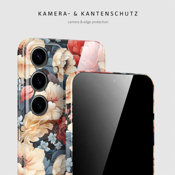 ONEFLOW Flower Cover Samsung Galaxy S24 Blumen Muster – Weiteres Produktbild 2 ONEFLOW Flower Cover Samsung Galaxy S24 Blumen Muster – Weiteres Produktbild 2