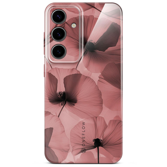 ONEFLOW Flower Cover Samsung Galaxy S24 Blumen Muster – Weiteres Produktbild 1