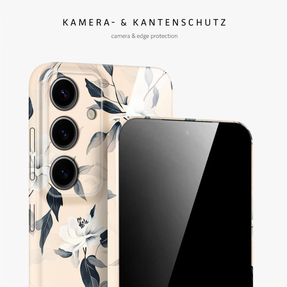 ONEFLOW Flower Cover Samsung Galaxy S24 Blumen Muster – Weiteres Produktbild 2