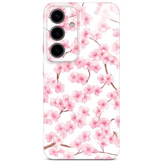 ONEFLOW ONEFLOW Flower Cover Samsung Galaxy S24 Blumen Muster – Sakura Breeze
